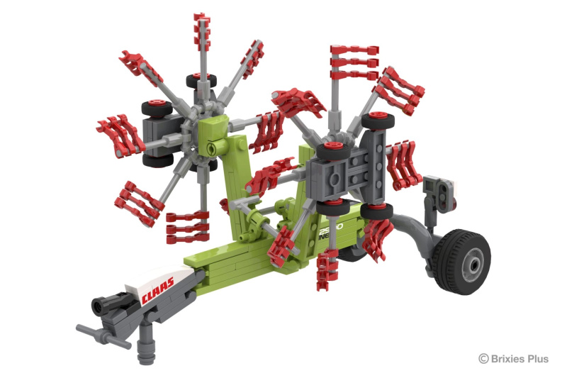 Stavebnice BRIXIES Plus Claas Liner 2900 Šrnač