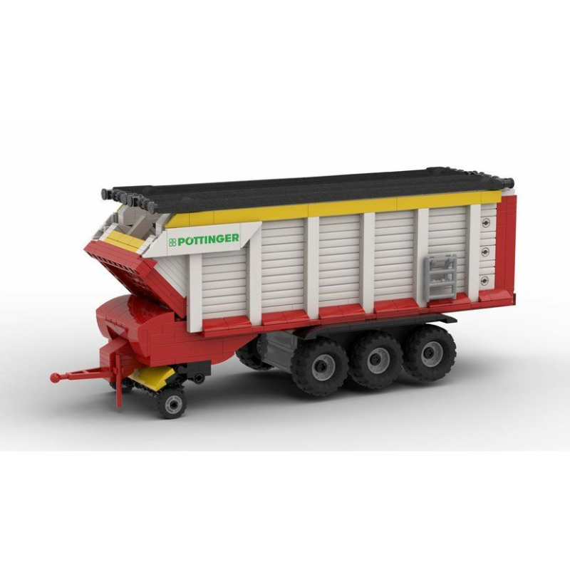 BRIXIES Plus 222.802 Pöttinger Jumbo – víceúčelový samosběrací vůz, 585 k