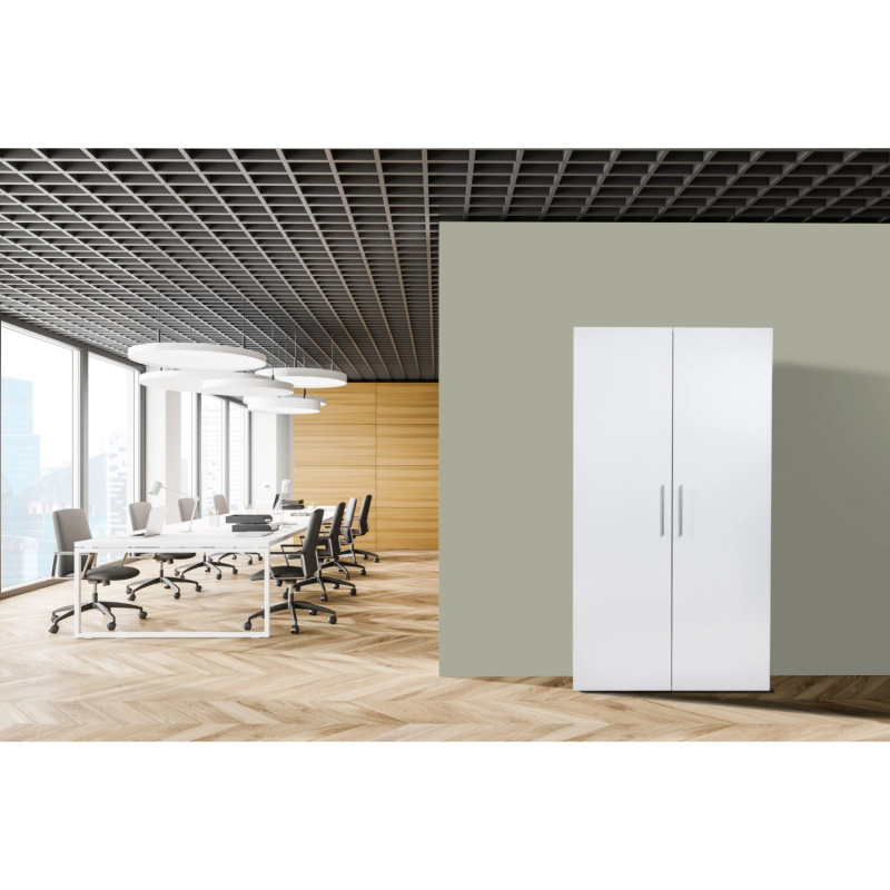 Respekta Skříňová kuchyně Peter bílá/bílá 193 x 104 x 67 cm-skl.d/lednice/mikr.