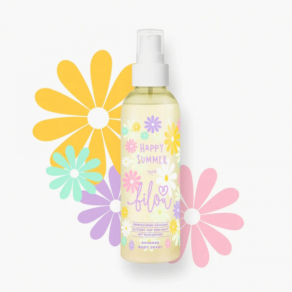 BILOU Třpytivý tělový sprej Happy Summer - 150 ml