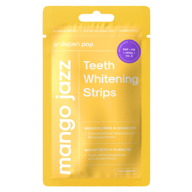 SMILEPEN Pop  Bělící pásky Mango Jazz 7  x 2 kusy