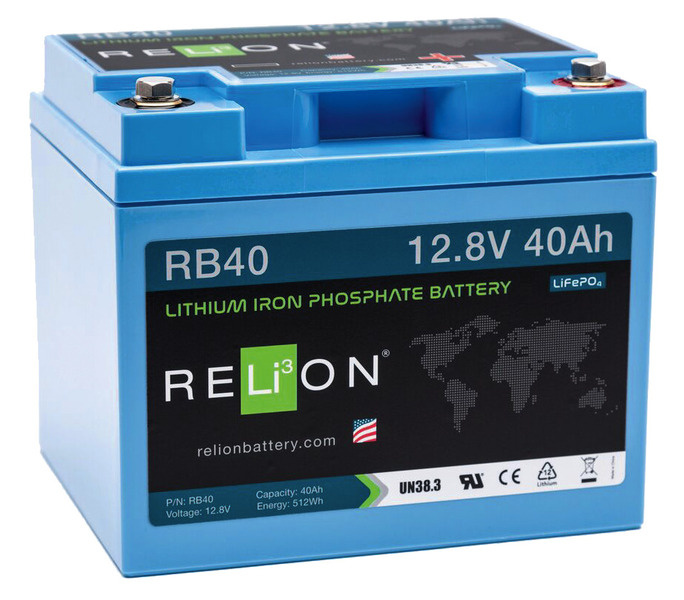 Lithium-železo-fosfátová baterie 20-150 Ah / 12 V Varianta: Lith.Ice.Phosph.12VRB80DI
