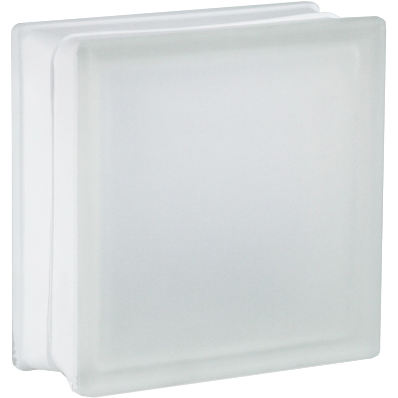 Fuchs Design Luxfera Riva mléčné sklo, bílá, 19 x 19 x 8 cm