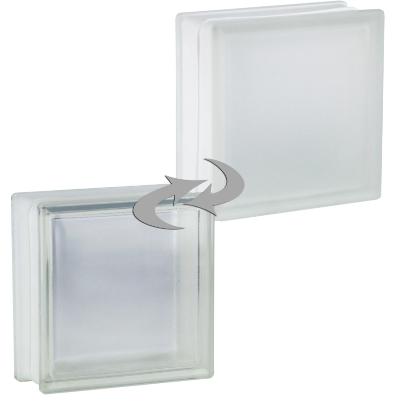 Fuchs Design Luxfera Riva lesklá/mléčné sklo, bílá, 19 x 19 x 8 cm