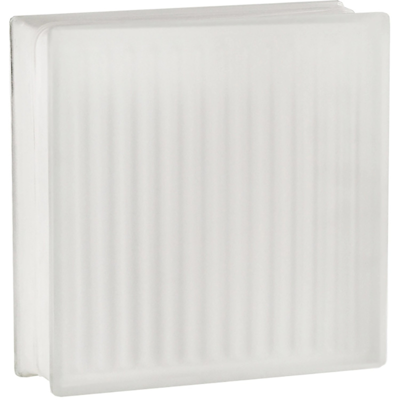 Fuchs Design Luxfera Parallel mléčné sklo, bílá, 19 x 19 x 8 cm