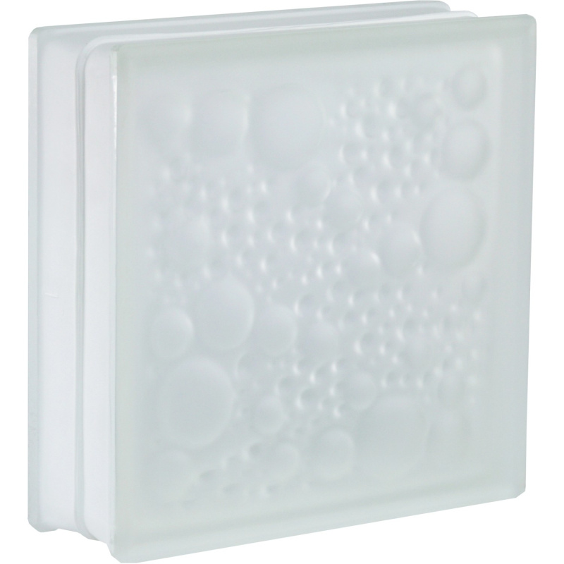 Fuchs Design Luxfera Savona mléčné sklo, bílá, 19 x 19 x 5 cm