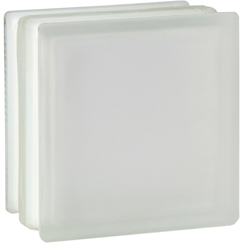 Fuchs Design Protipožární luxfera Clear View mléčné sklo, bílá, 19 x 19 x 10 cm