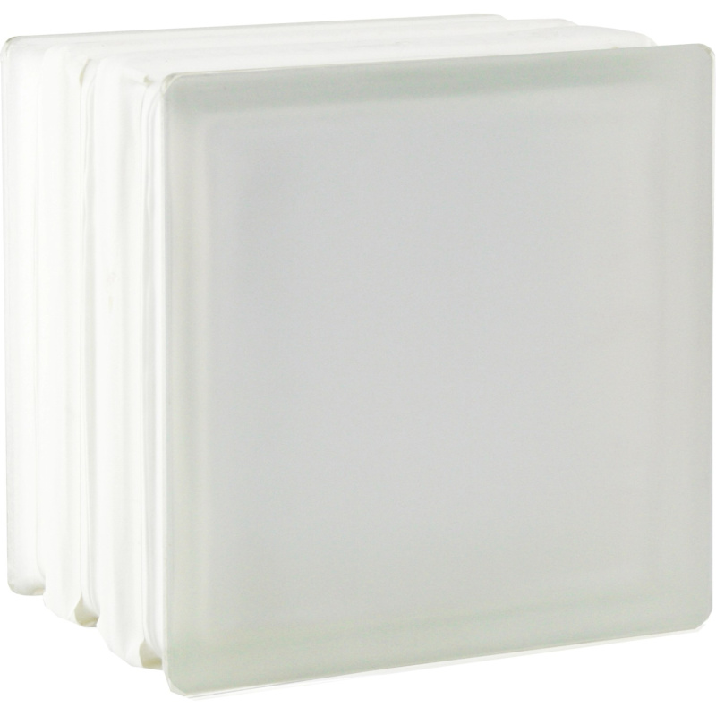 Fuchs Design Protipožární luxfera Clear View mléčné sklo, bílá, 19 x 19 x 15 cm