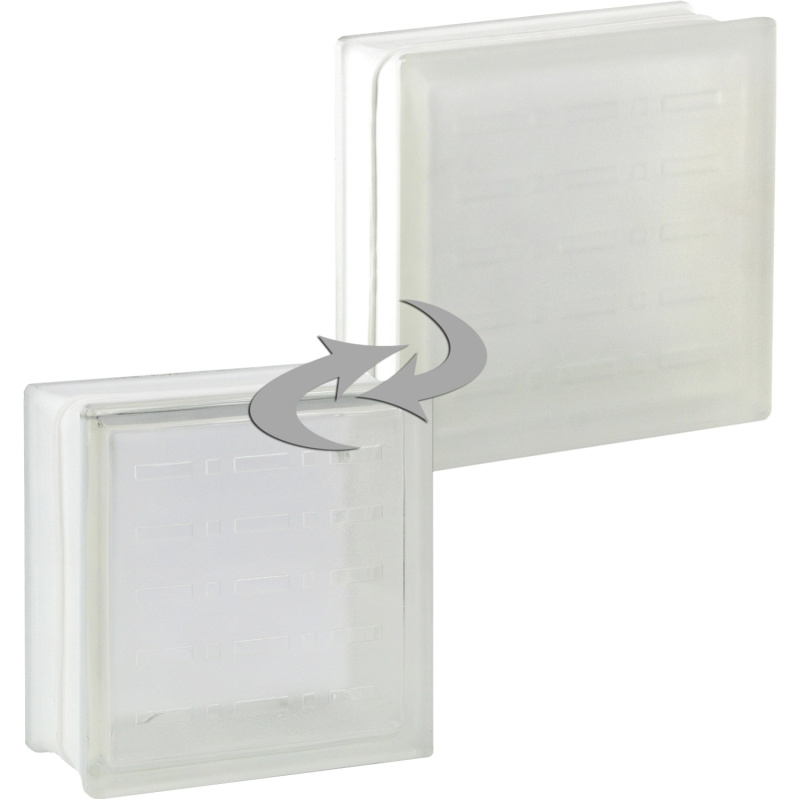 Fuchs Design Luxfera Omega lesklá/mléčné sklo, bílá, 19 x 19 x 8 cm