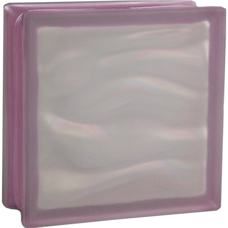 Fuchs Design Luxfera BM Aqua Reflex mléčné sklo ametyst fialová 19 x 19 x 8 cm