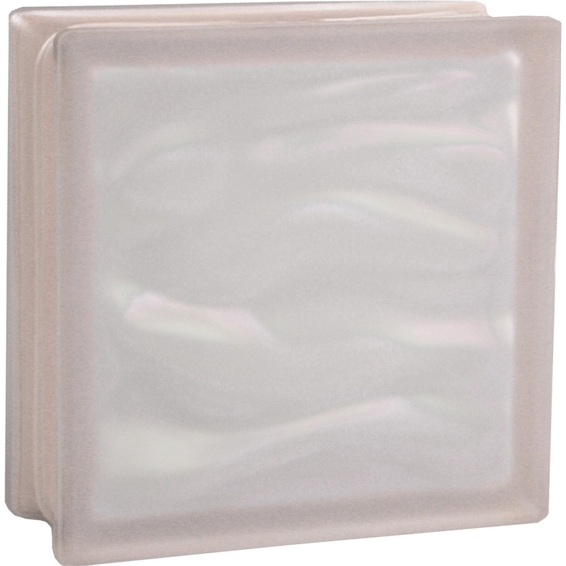 Fuchs Design Luxfera BM Aqua Reflex mléčné sklo růžová 19 x 19 x 8 cm