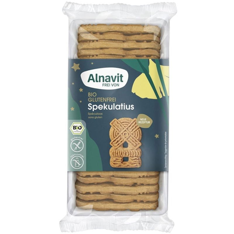 Alnavit BIO Křehké bezlepkové sušenky Spekulatius