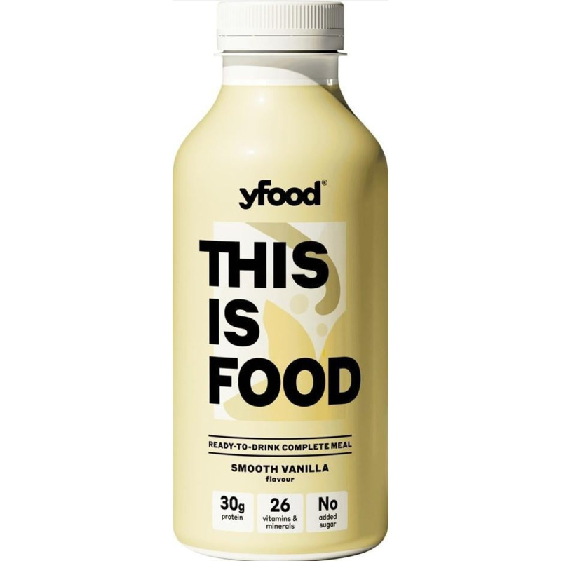 Yfood Drink Smooth Vanilla nápoj s příchutí vanilky
