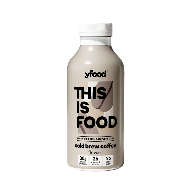 yfood Drink Cold Brew s příchutí kávy