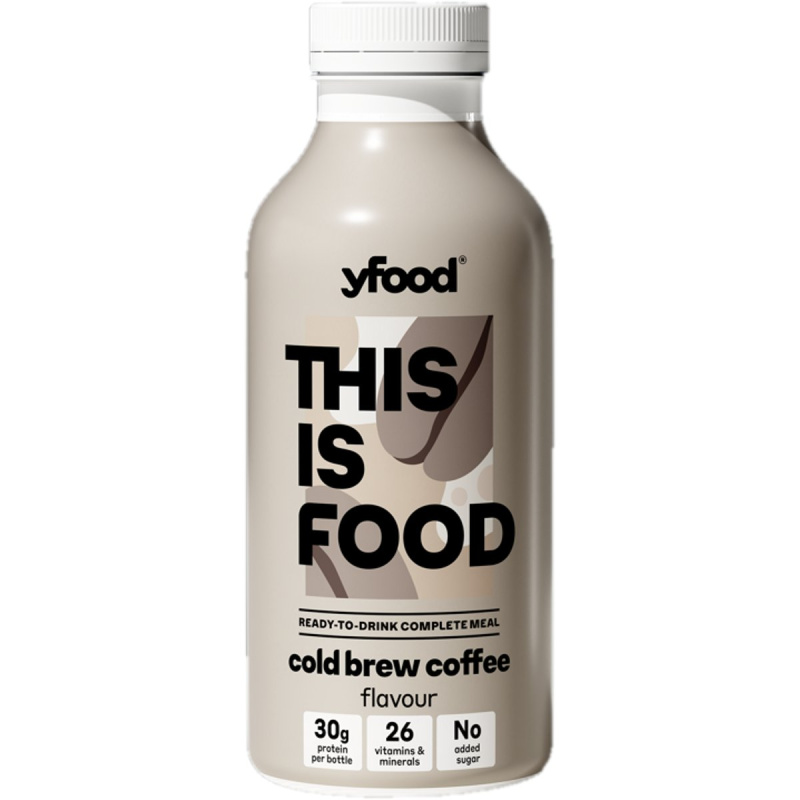 yfood Drink Cold Brew s příchutí kávy
