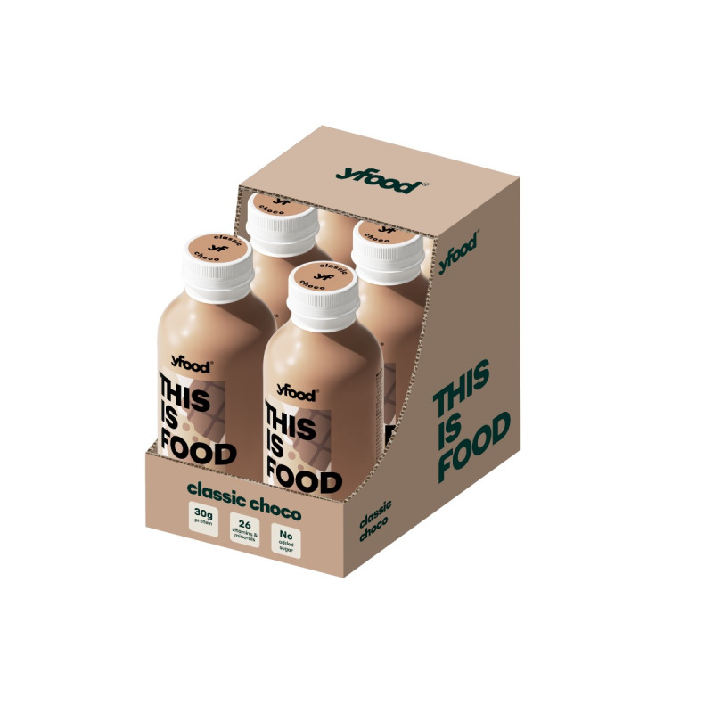 Yfood Nutričně vyvážené jídlo ve formě nápoje 6x500 ml čokoláda