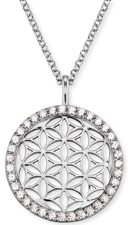 Engelsrufer ERN-LILLIFL-ZI Ladies Necklace - Flower of Life