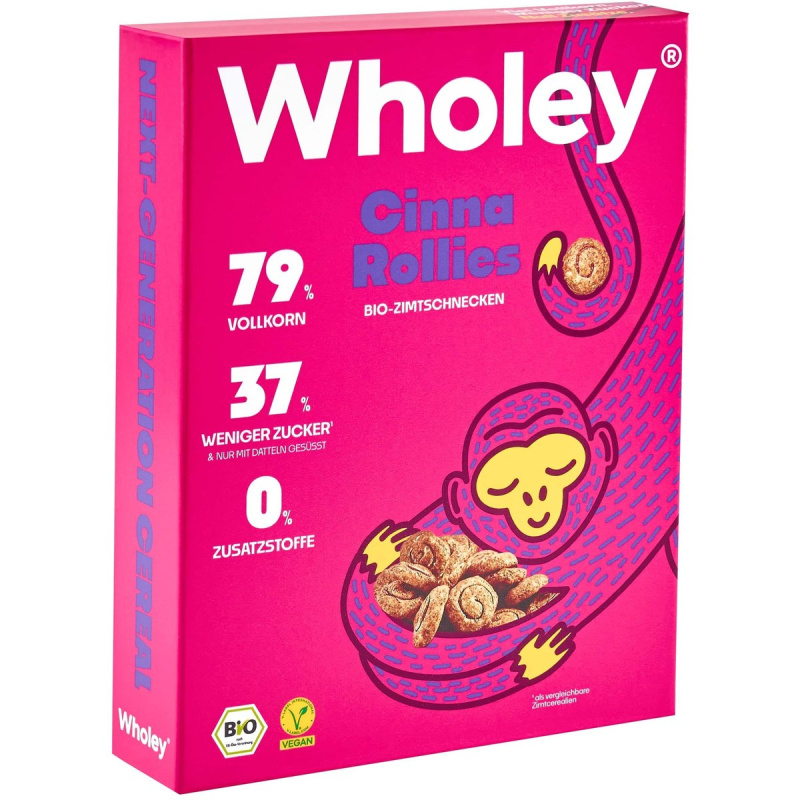 Wholey BIO Cinna rollies cereálie