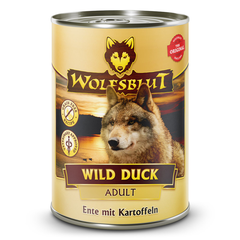 Wolfsblut konz. Wild Duck Adult 800g - kachna s brambory