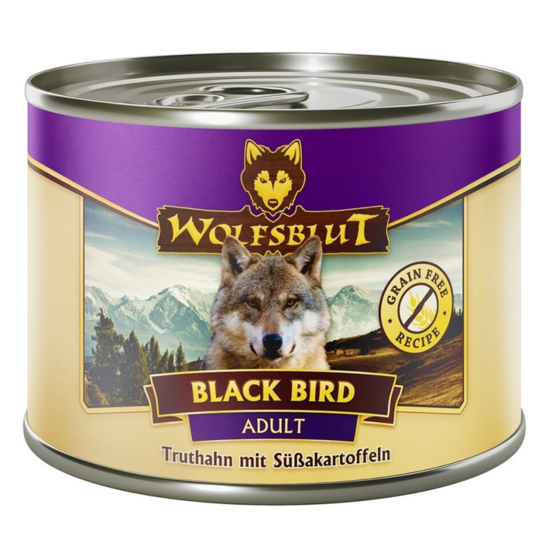 Wolfsblut Dog Adult Black Bird konz.  200g