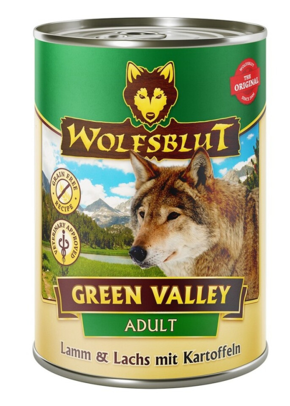 Wolfsblut Dog Adult Green Valley konz.  395g