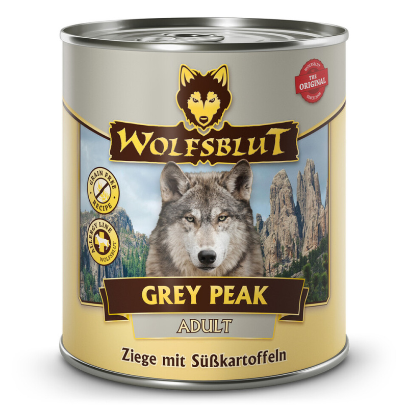 Wolfsblut konz. Grey Peak Adult 800g - koza s batáty