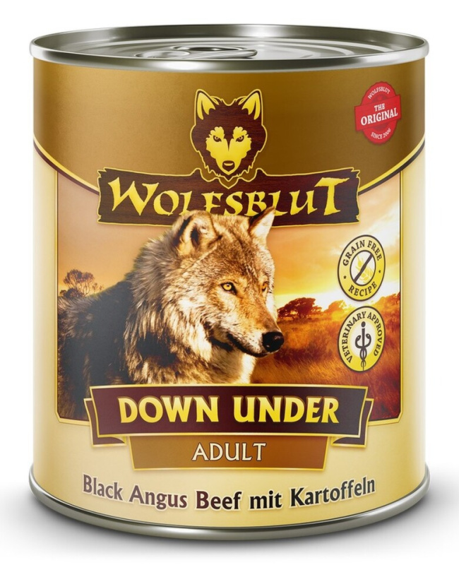 Wolfsblut konz. Down Under Adult 800g - hovězí s bramborem