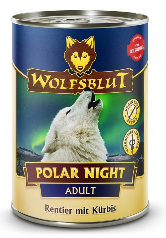 Wolfsblut konz. Polar Night Adult 395g - sob s dýní