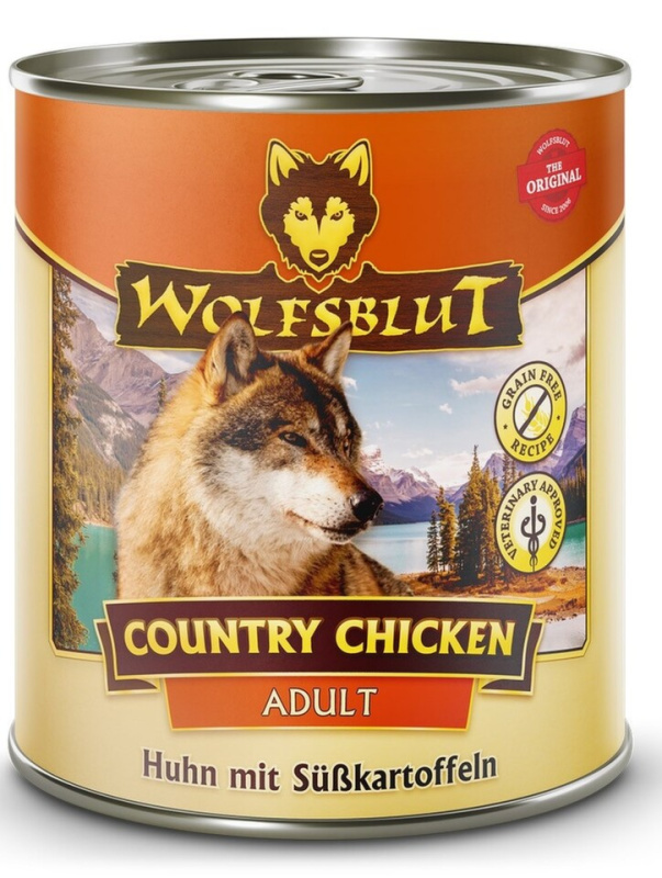 Wolfsblut konz. Country Chicken Adult 800g - drůbež a brambory