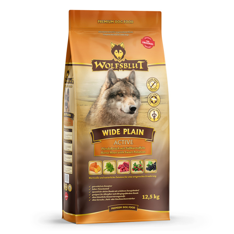 Wolfsblut Dog Active Wide Plain 12,5kg