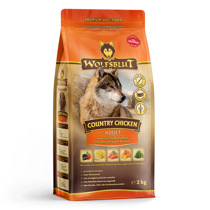 Wolfsblut Dog Adult Country Chicken  2kg