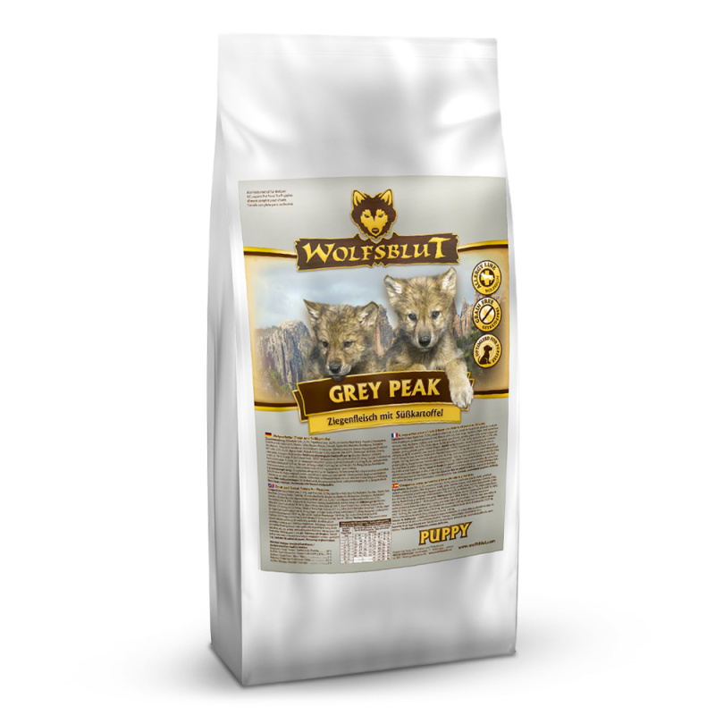 Wolfsblut Grey Peak Puppy 12,5kg - koza s batáty