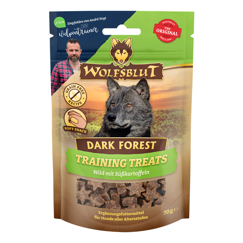 Wolfsblut Training Treats Dark Forest 70g - zvěřina
