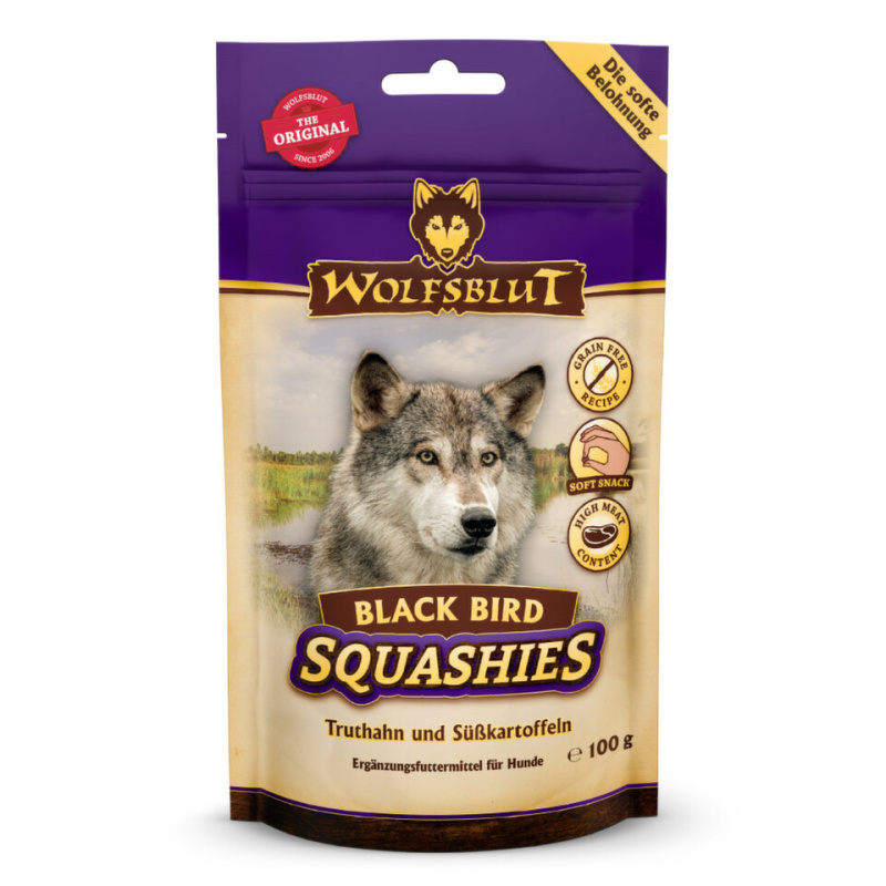 Wolfsblut Dog Squashies Black Bird  100g