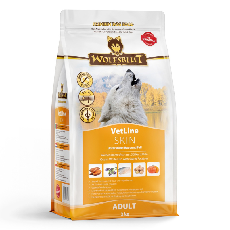 Wolfsblut Dog VetLine Skin  2kg
