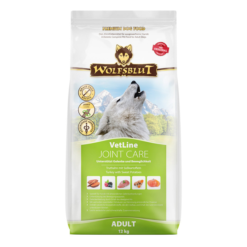Wolfsblut VetLine Joint Care 12kg - krůta s batáty