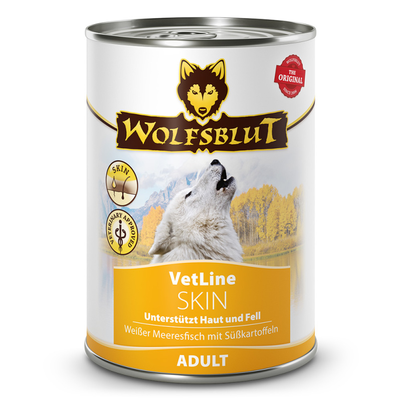 Wolfsblut Dog VetLine Skin konz.  395g
