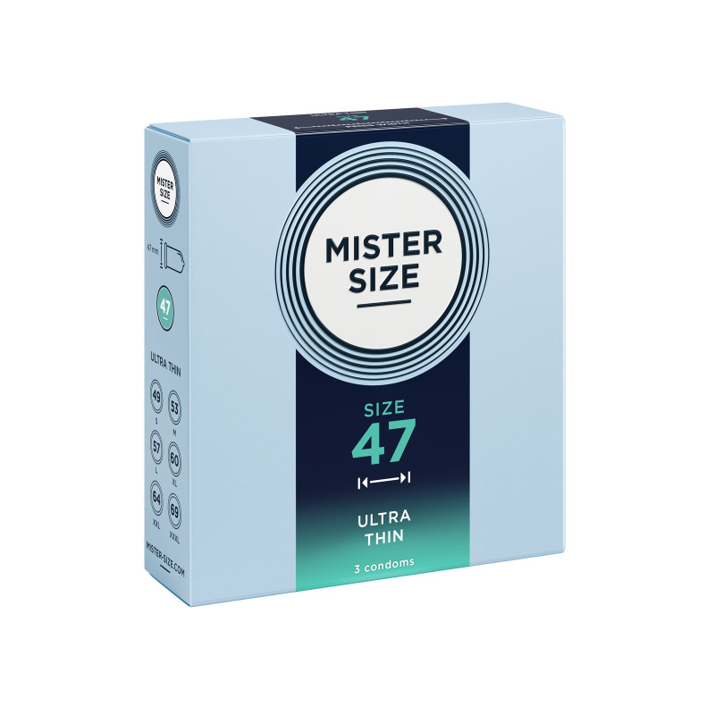 Kondomy - Mister Size 47 3 ks