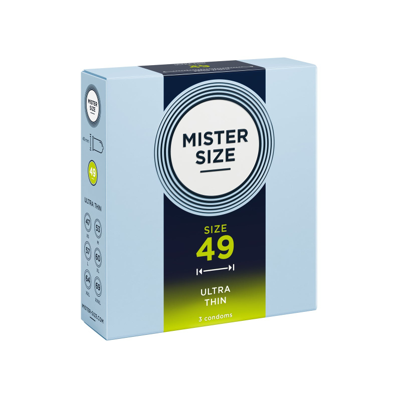 Kondomy - Mister Size 49 3 ks