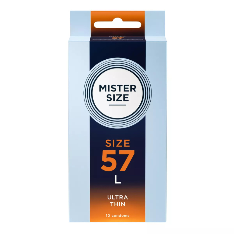 Shunga Mister Size 57 mm kondomy, 10 ks