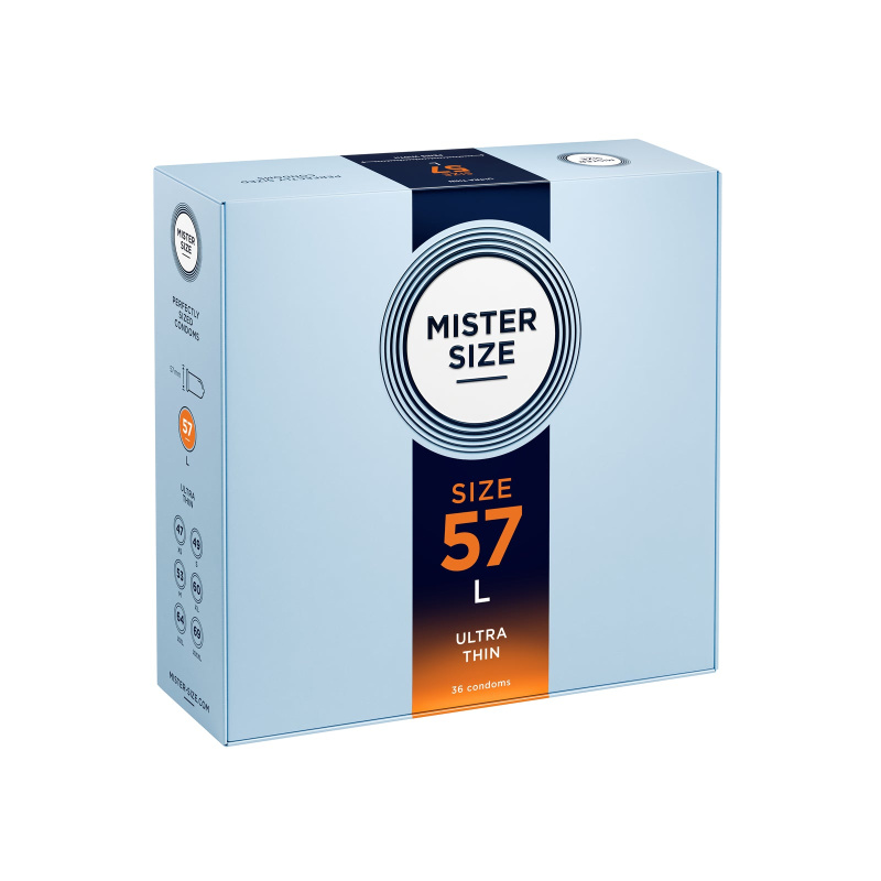 Kondomy - Mister Size 57 36 ks
