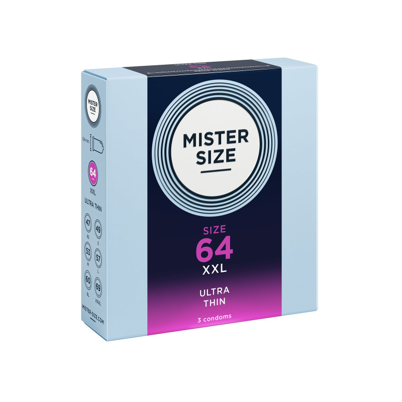 Kondomy - Mister Size 64 3 ks