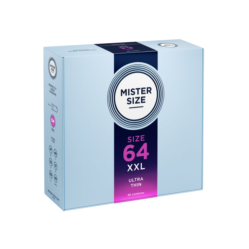 Kondomy - Mister Size 64 36 ks