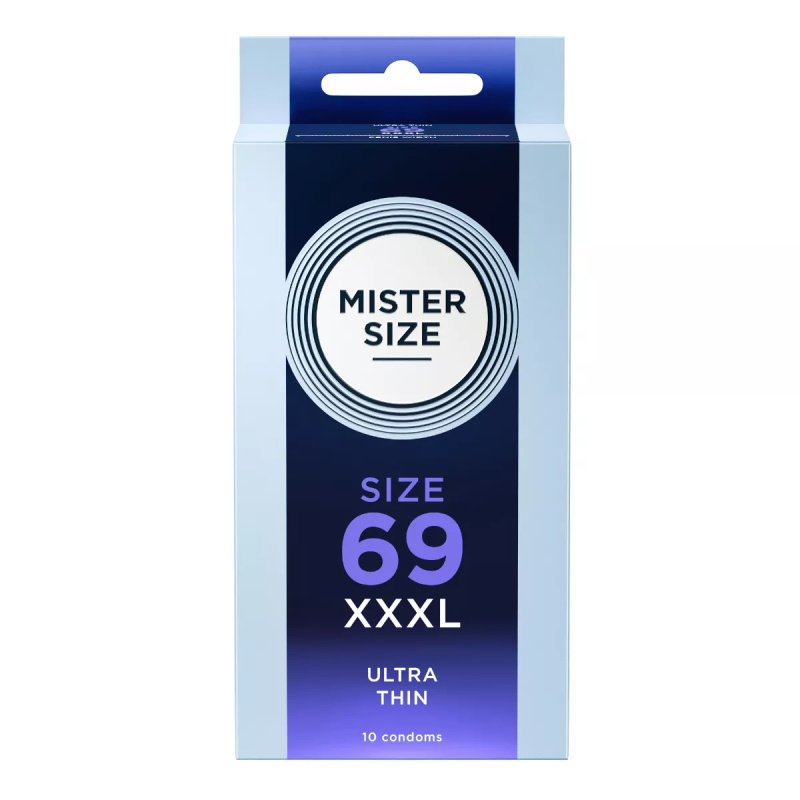 Shunga Mister Size 69 mm kondomy, 10 ks