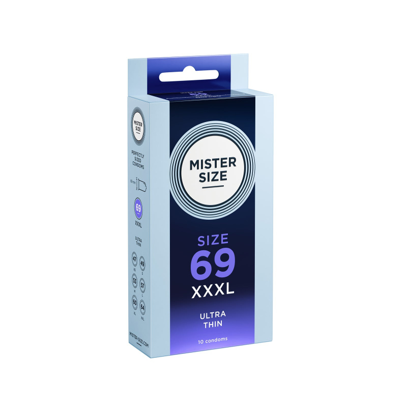 Shunga Mister Size 69 mm kondomy, 10 ks