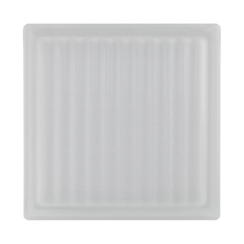 Fuchs Luxfera Thermo Bl. Plus Crossed mléčné sklo, bílá Ug 0,8, 19 x 19 x 13,5cm