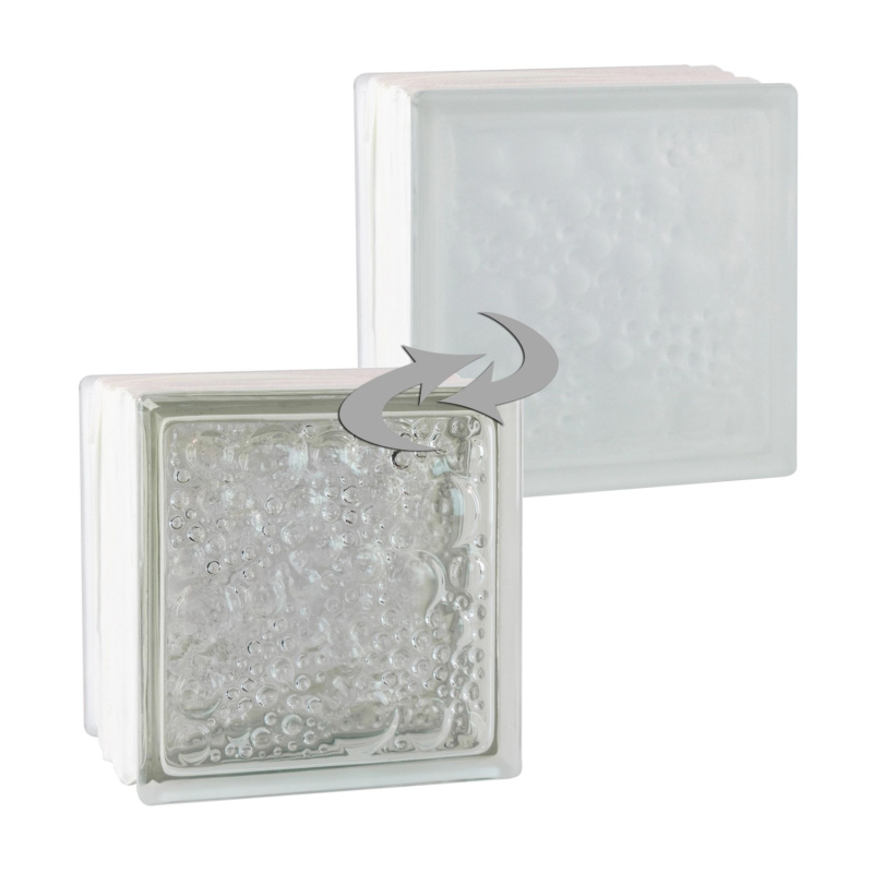 Fuchs Luxfera Thermo Bl. Plus Savona lesk/mlč.sklo bílá Ug 0,8, 19 x 19 x 13,5cm