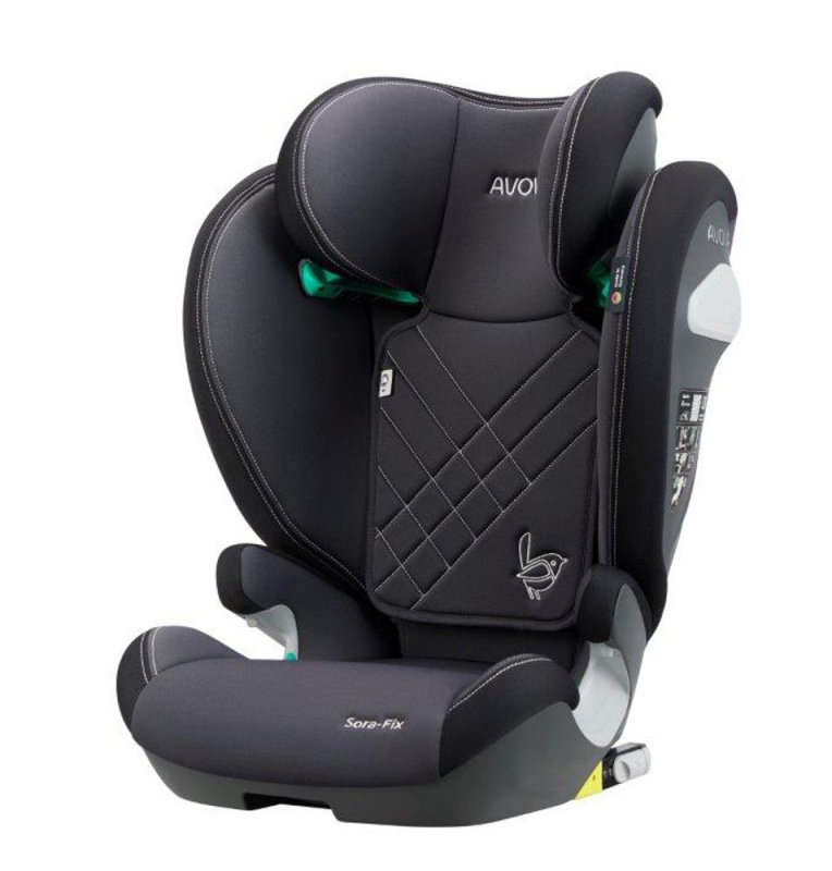 AVOVA Sora-Fix 2024 Grey/Black, 100-150 cm