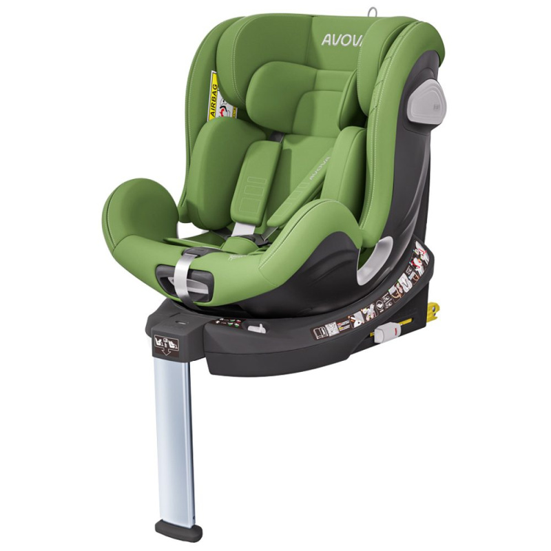 AVOVA Swan-fix I-SIZE 2024 Cactus Green 40-125cm