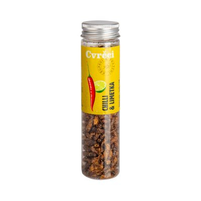 SENS Křupaví & pražení cvrčci - Chilli & Limetka (20g)